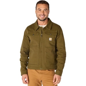 Carhartt Men’s Rugged Flex® Duck Berwick Jacket(Burnished Logs)