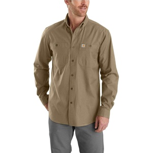 Carhartt Men’s Windham Relaxed LS Shirt(Dark Khaki)