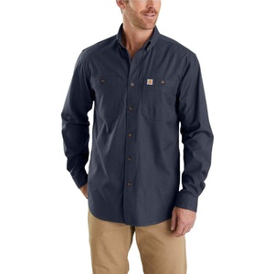 Carhartt Men’s Windham Relaxed LS Shirt(Navy)