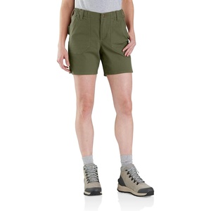 Carhartt Women’s 105730 Women’s Rugged Flex® Relaxed Fit Canvas Work Sh(Basil)