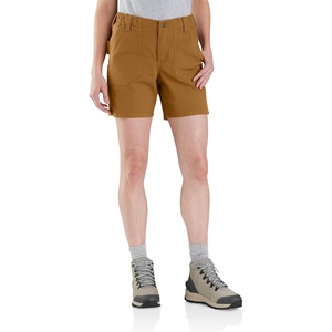 Carhartt Women’s 105730 Women’s Rugged Flex® Relaxed Fit Canvas Work Sh(Carhartt Brown)