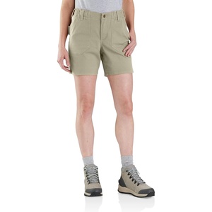 Carhartt Women’s 105730 Women’s Rugged Flex® Relaxed Fit Canvas Work Sh(Greige)