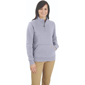 Carhartt Women’s Clarksburg Quarter-Zip Sweatshirt(Mica)