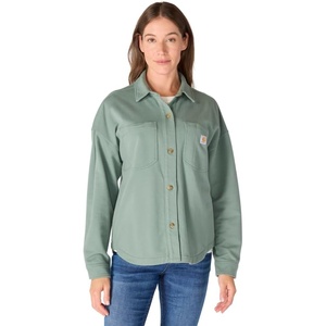 Carhartt Women’s Durham Knit Overshirt(Green Slate)
