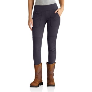 Carhartt Women’s Force Fitted Midweight Utility Legging(Navy Heather/Navy)
