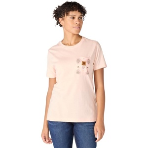 Carhartt Women’s Irvine Relaxed Bethany Yellowtail T-Shirt(Light Coral)
