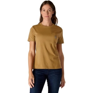 Carhartt Women’s Irvine Relaxed T-Shirt(Carhartt Brown)