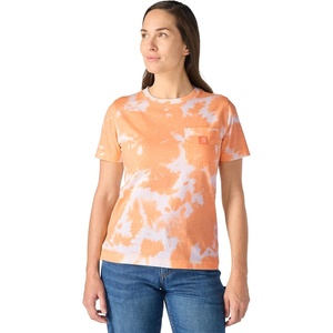 Carhartt Women’s Irvine Relaxed T-Shirt(Coral Reef Watercolor Camo)