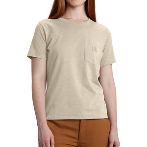Carhartt Women’s Irvine Relaxed T-Shirt(Oat Milk Heather)