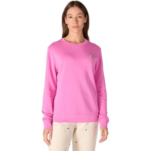 Carhartt Women’s Relaxed Fit Midweight French Terry Crewneck Sweatshirt(Electric Fuchsia)