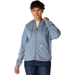 Carhartt Women’s TENCEL™ Fiber Series Full-Zip Sweatshirt(Light Faded Navy)