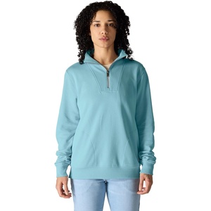 Carhartt Women’s TENCEL™ Fiber Series Half-Zip Sweatshirt(Dusted Aqua)