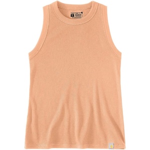 Carhartt Women’s Tencel™ Fiber Series Fitted Ribbed Tank(Coral Reef)