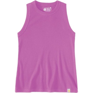 Carhartt Women’s Tencel™ Fiber Series Fitted Ribbed Tank(Electric Fuchsia)
