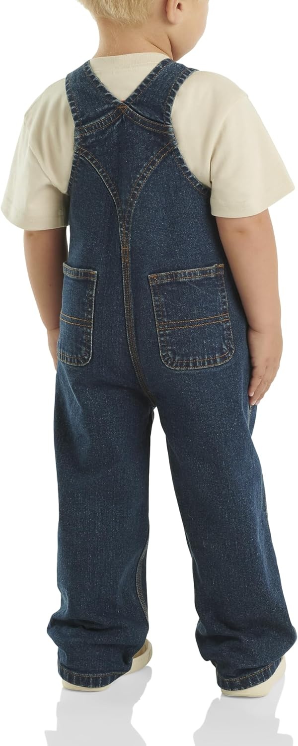 image:imageCarhartt Baby Jean Denim Bib OverallsMedium Wash