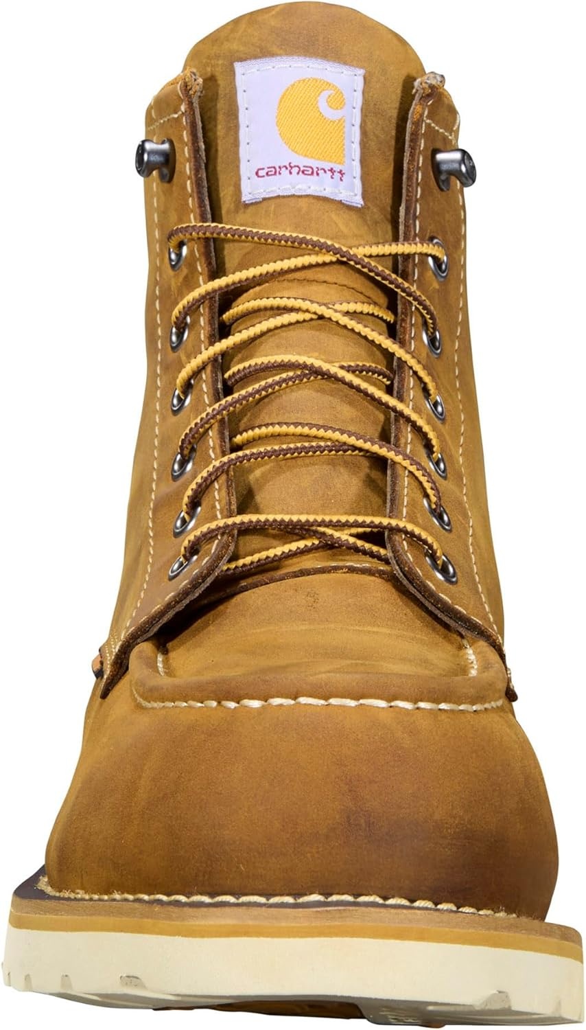 image:imageCarhartt Footwear FW6425M 6 Waterproof Moc Nano Toe Wedge Work BootLight Brown