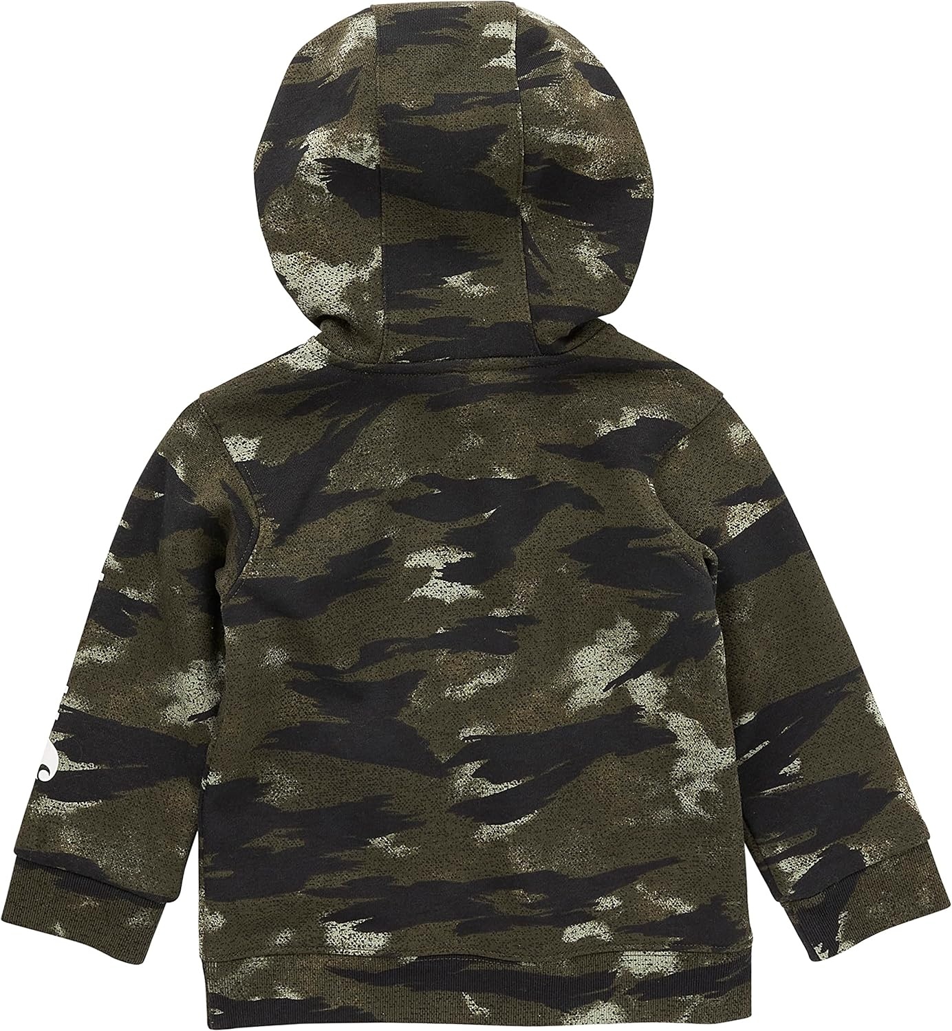image:imageCarhartt Kids CA6273 LongSleeve HalfZip Sweatshirt BoysBlind Fatigue Camo