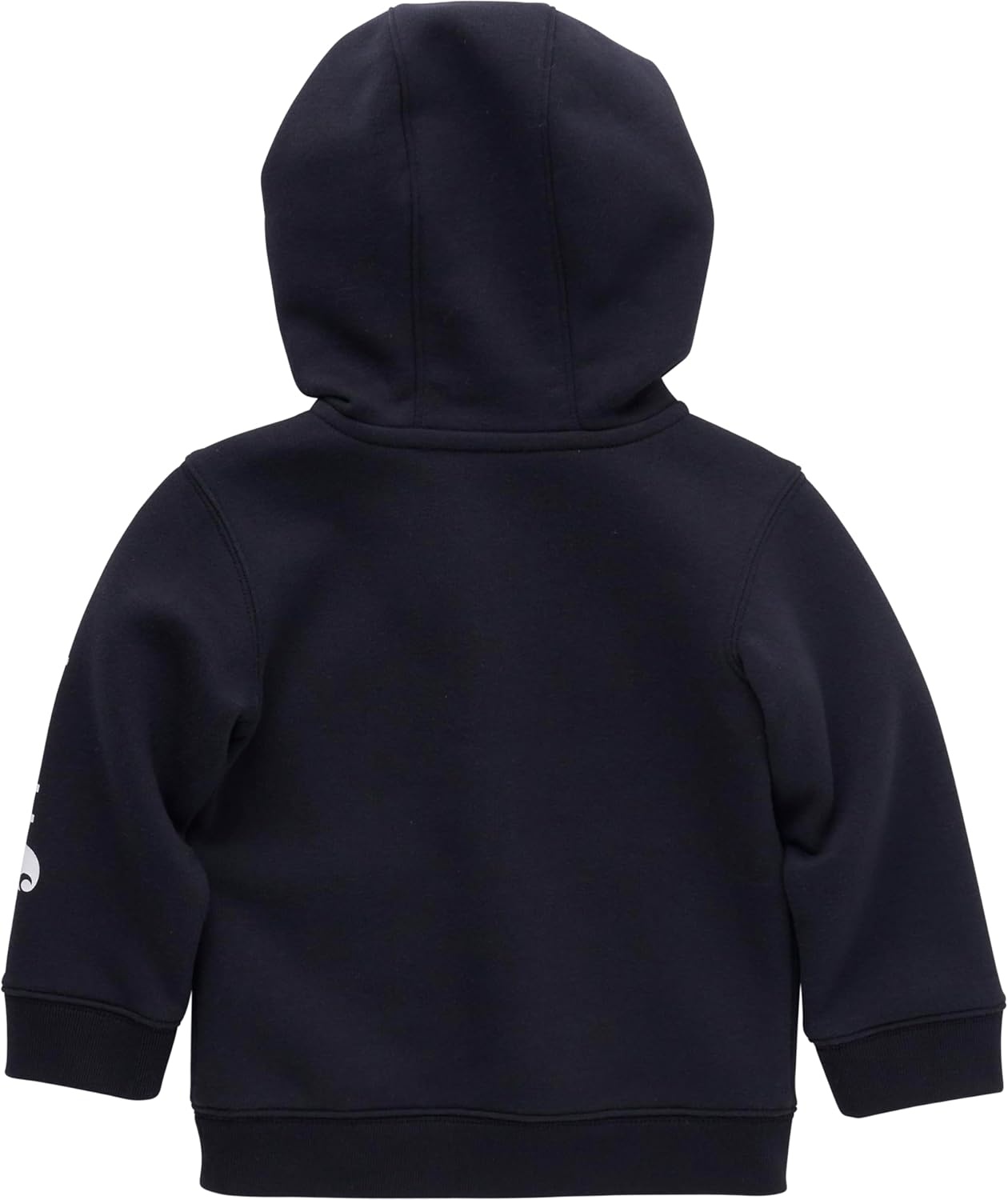 image:imageCarhartt Kids CA6273 LongSleeve HalfZip Sweatshirt BoysCaviar Black White