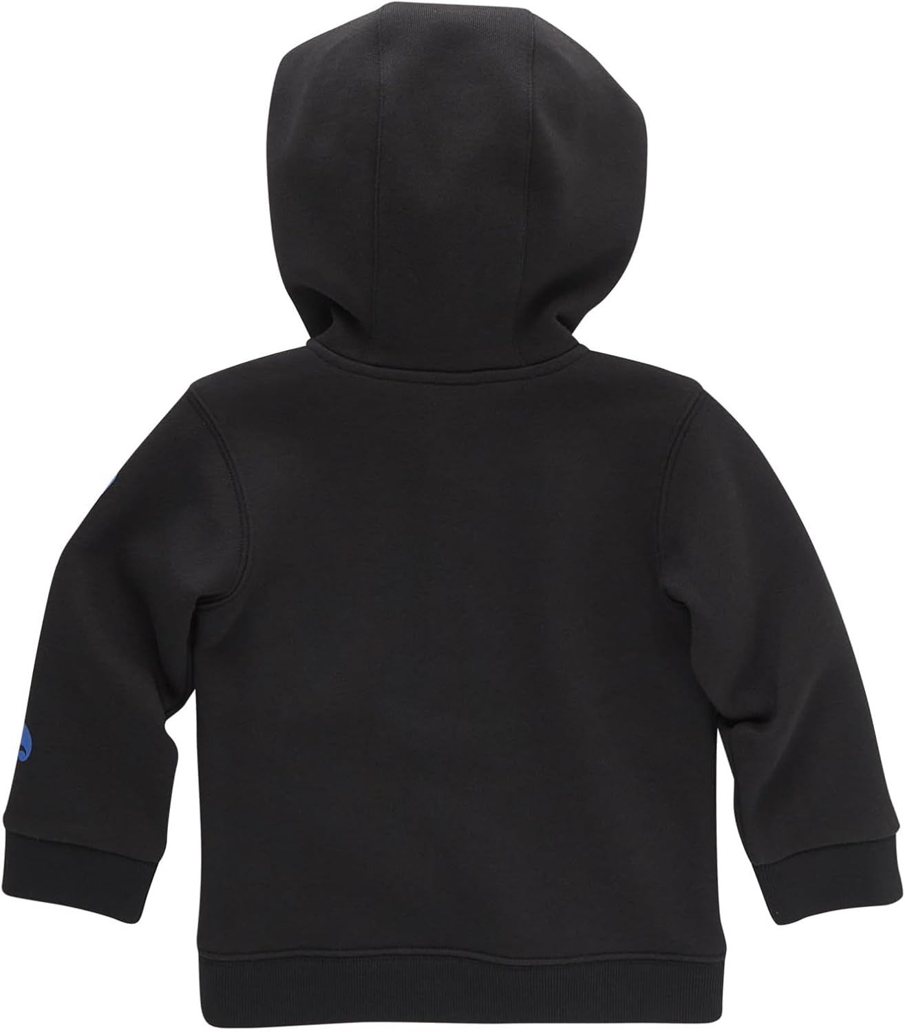 image:imageCarhartt Kids CA6273 LongSleeve HalfZip Sweatshirt BoysCaviar Black Blue Logo