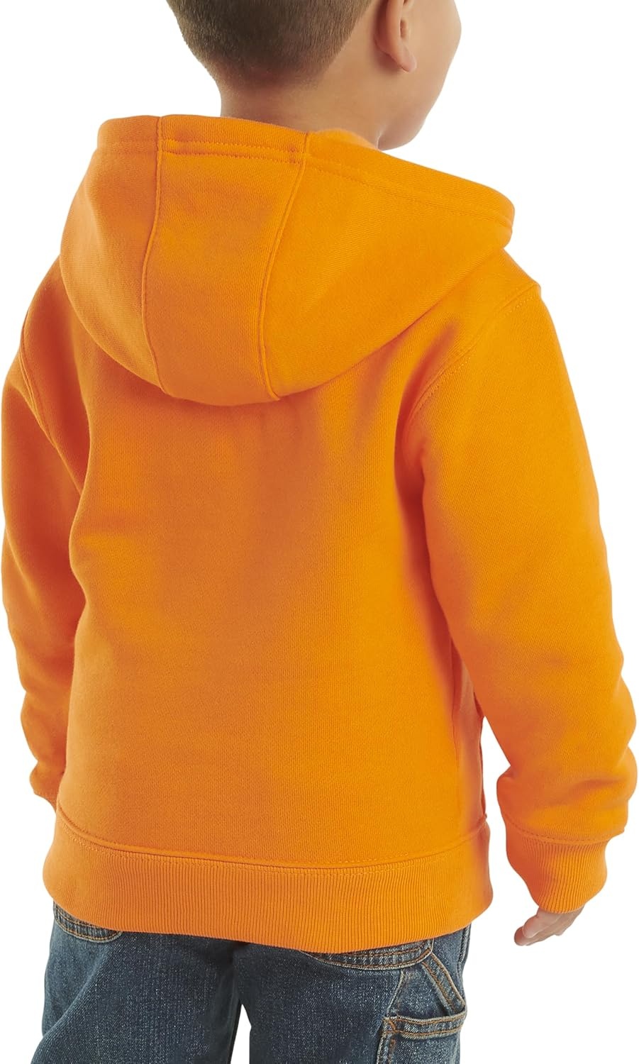 image:imageCarhartt Kids CA6273 LongSleeve HalfZip Sweatshirt BoysExotic Orange