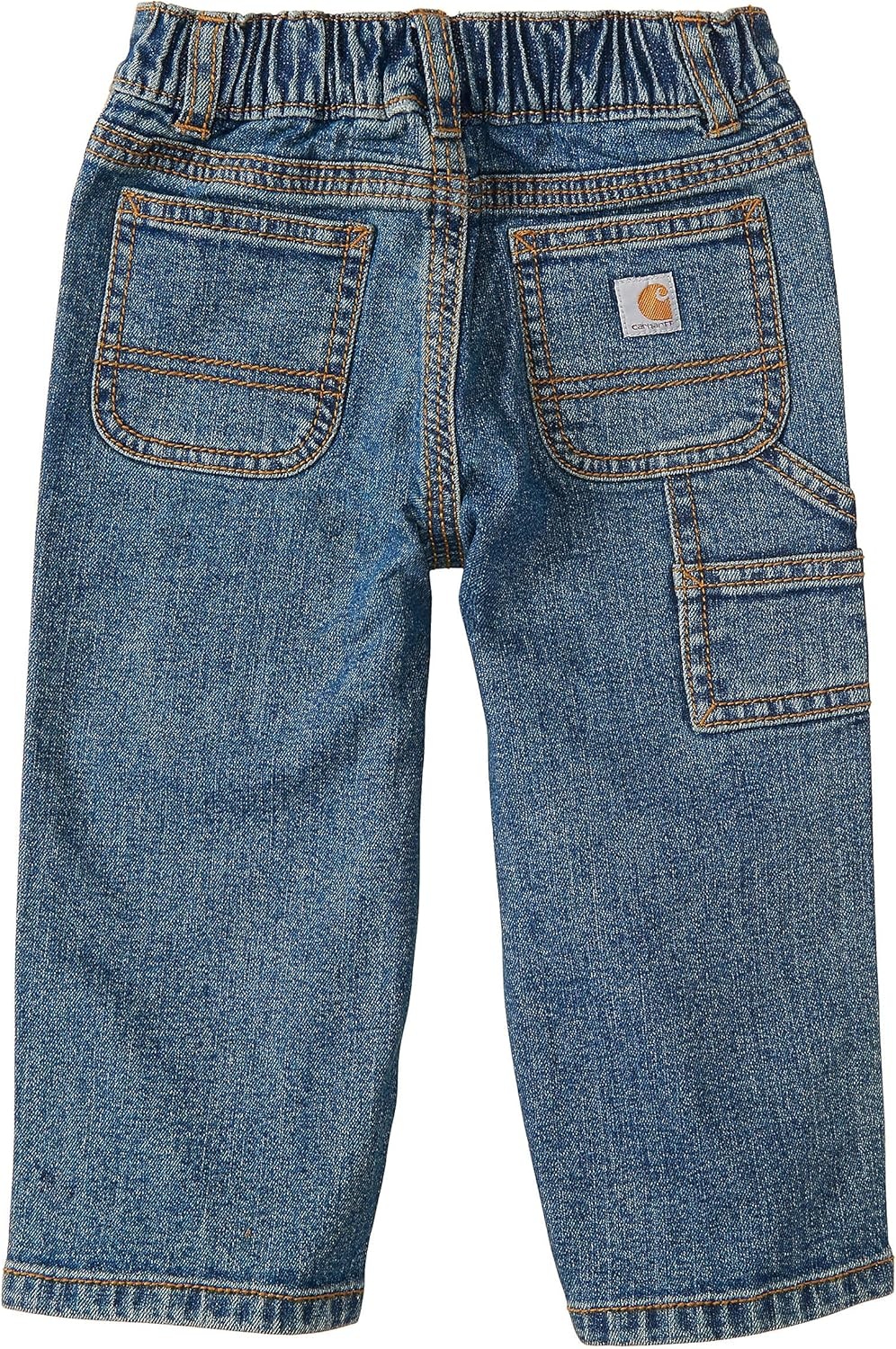 image:imageCarhartt Kids CK8303 Washed Dungaree Pant BoysDenim Medium Wash