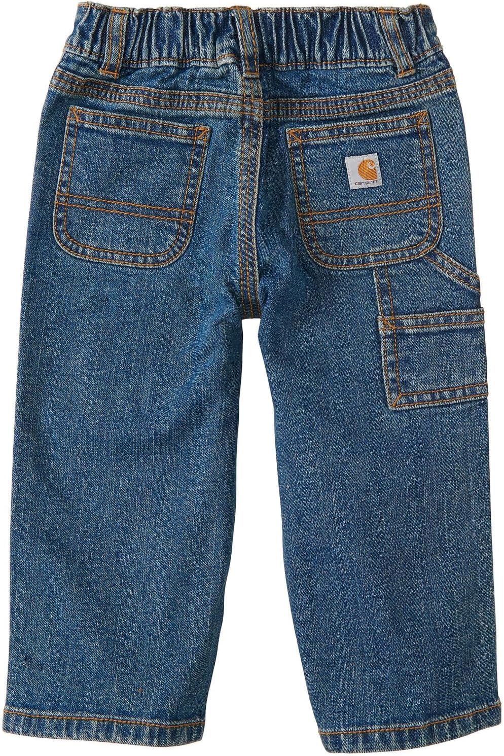 image:imageCarhartt Kids CK8303 Washed Dungaree Pant BoysDenim Medium Wash