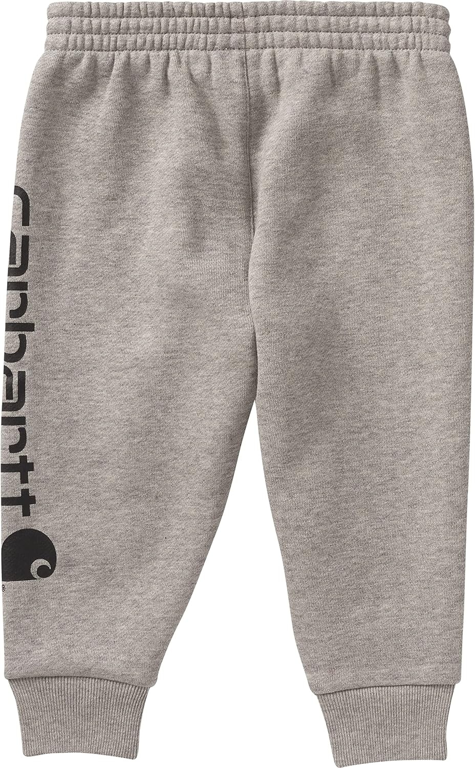 image:imageCarhartt Kids CK8429 Fleece Logo Sweatpant BoysGrey Heather