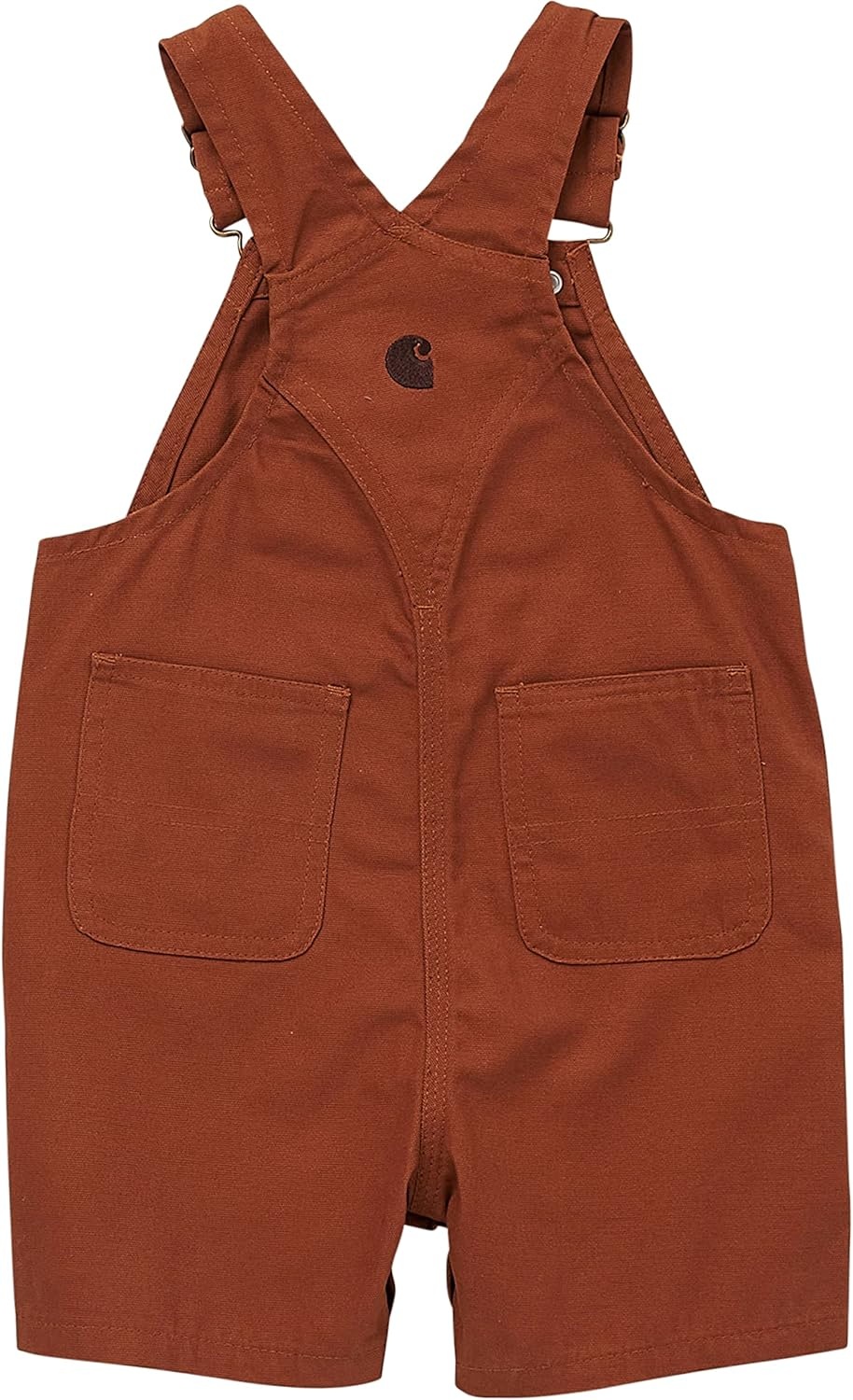 image:imageCarhartt Kids CM5401 Loose Fit Canvas ShortallCarhartt Brown