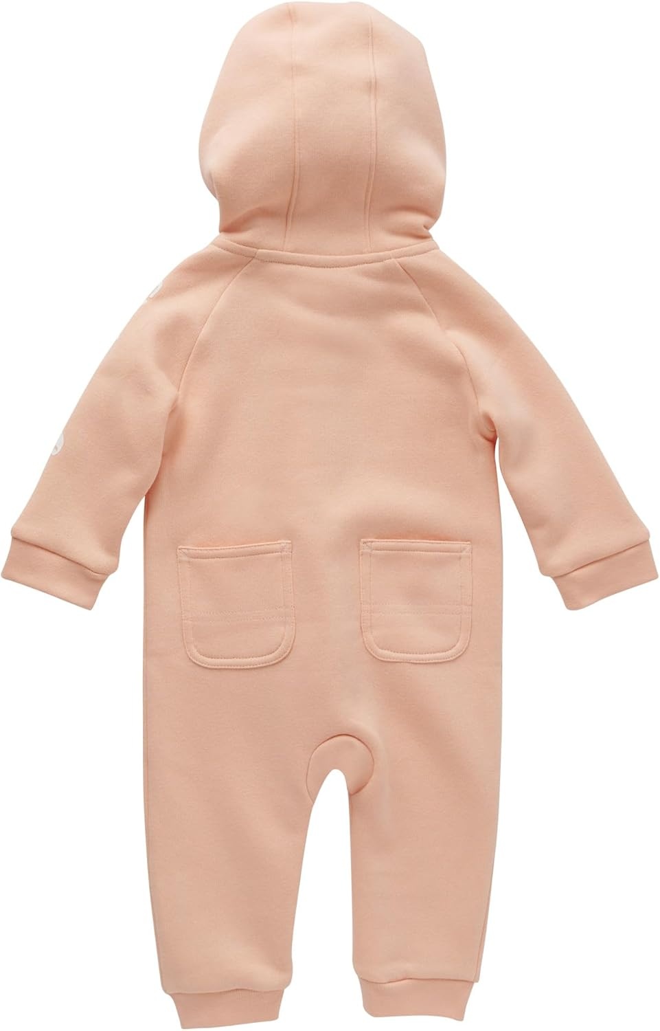 image:imageCarhartt Kids CM9732 LongSleeve Fleece ZipFront Hooded Coverall GirlsOrchid Petal Purple
