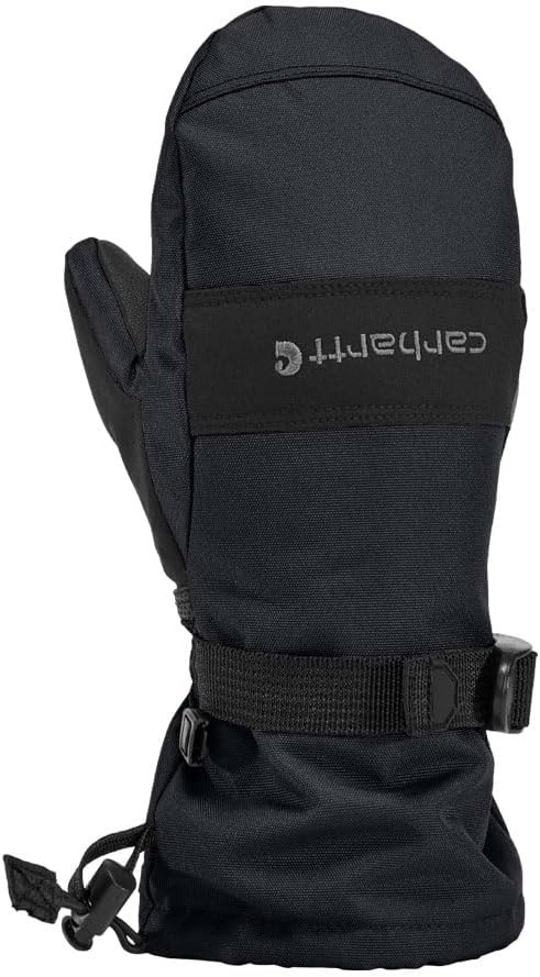 image:imageCarhartt Kids GL0845J Juniors Waterproof Insulated Gauntlet MittBlack
