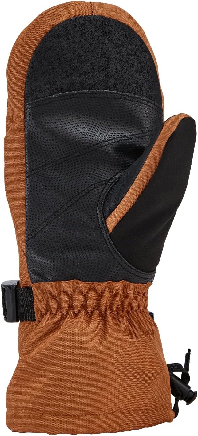 image:imageCarhartt Kids GL0845J Juniors Waterproof Insulated Gauntlet MittBrownBlack