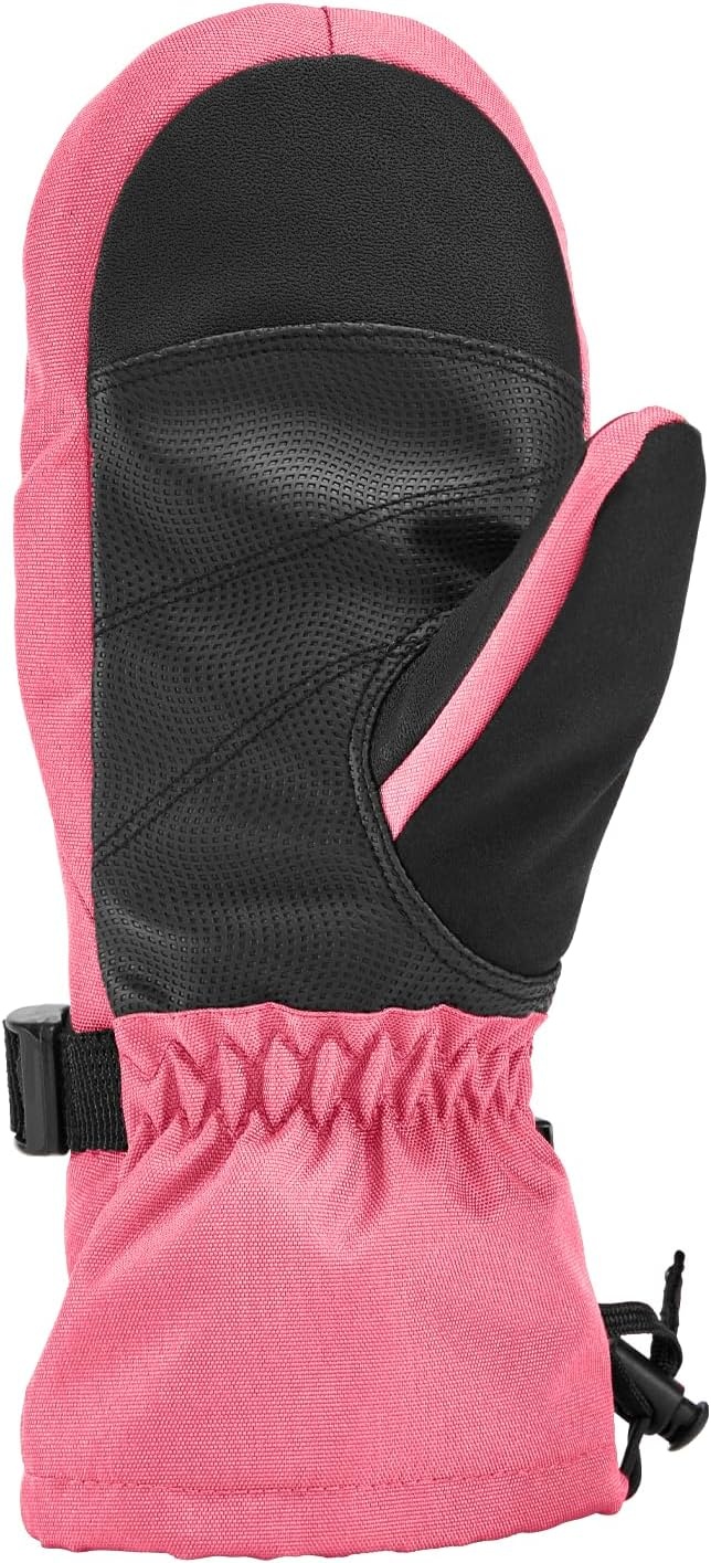 image:imageCarhartt Kids GL0845J Juniors Waterproof Insulated Gauntlet MittPink LemonadeBlack