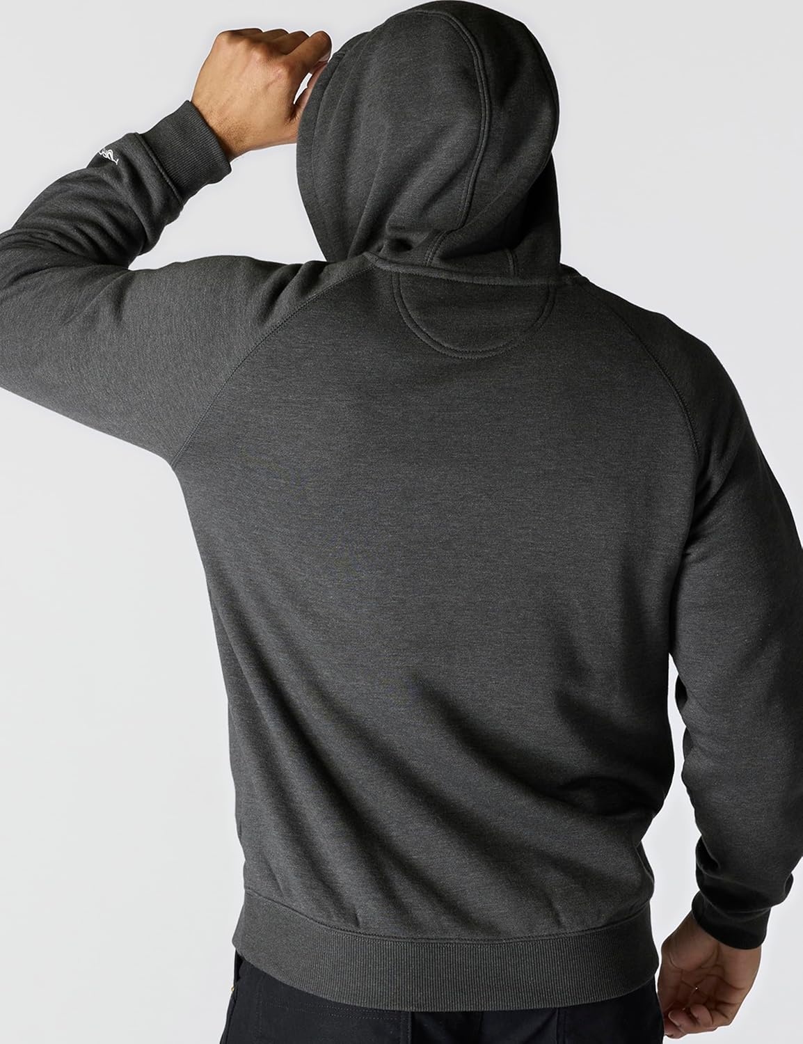 image:imageCarhartt Mens 106655 Force Relaxed Fit Lightweight Logo Graphic SweatCarbon Heather