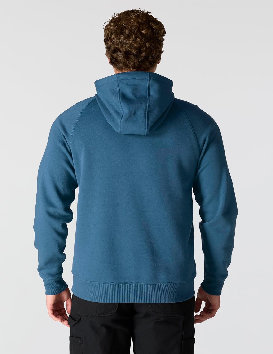 image:imageCarhartt Mens 106655 Force Relaxed Fit Lightweight Logo Graphic SweatDark Horizon Blue