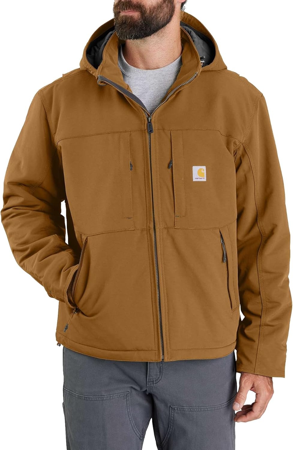image:imageCarhartt Mens Camden Cryder JacketCarhartt Brown