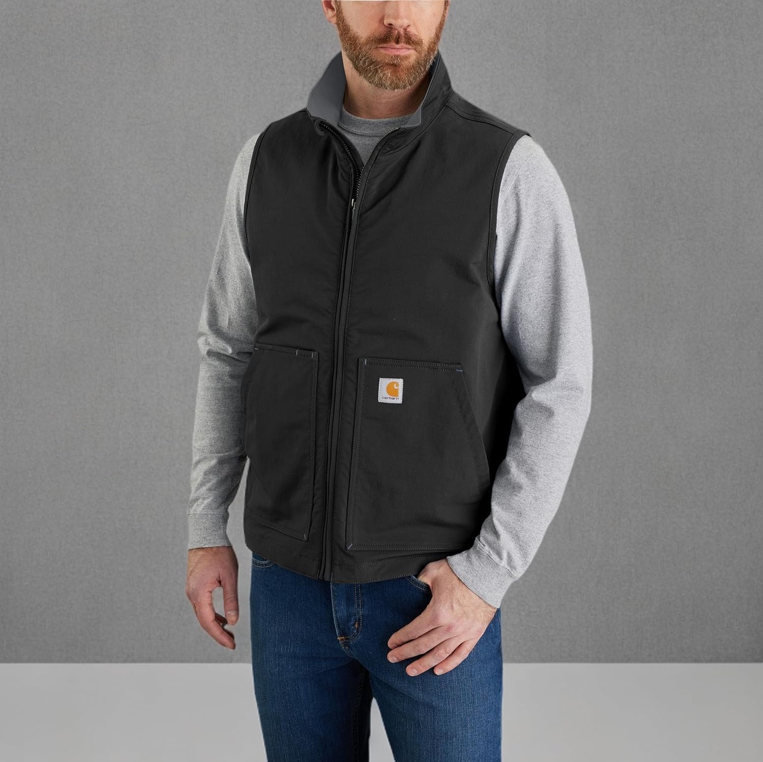image:imageCarhartt Mens Camden Softshell VestBlack