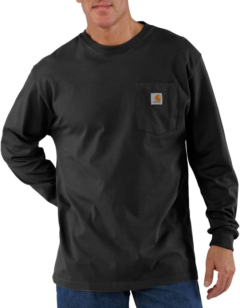 image:imageCarhartt Mens Dearborn Loose LS TShirtBlack