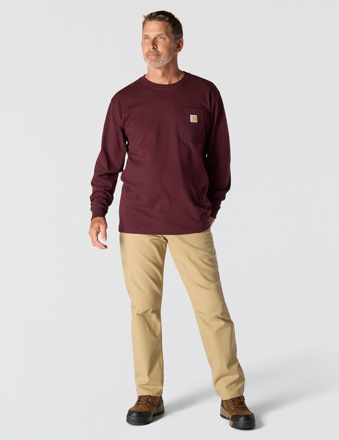 image:imageCarhartt Mens Dearborn Loose LS TShirtPort