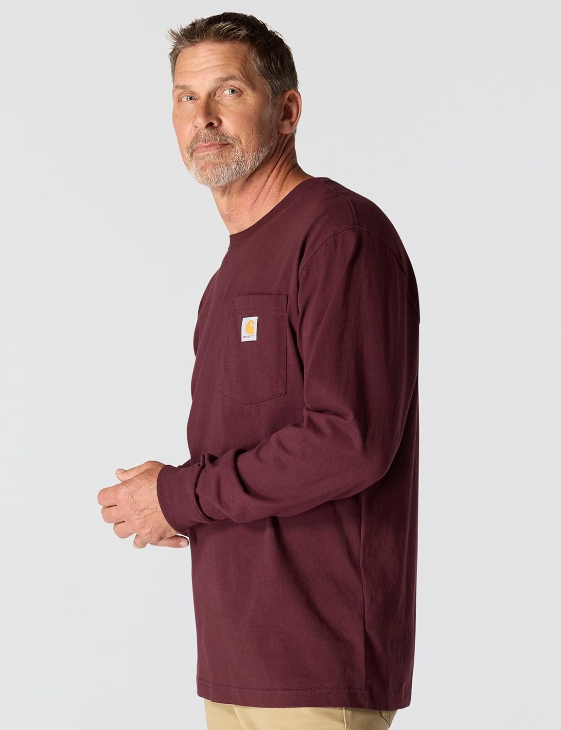 image:imageCarhartt Mens Dearborn Loose LS TShirtPort