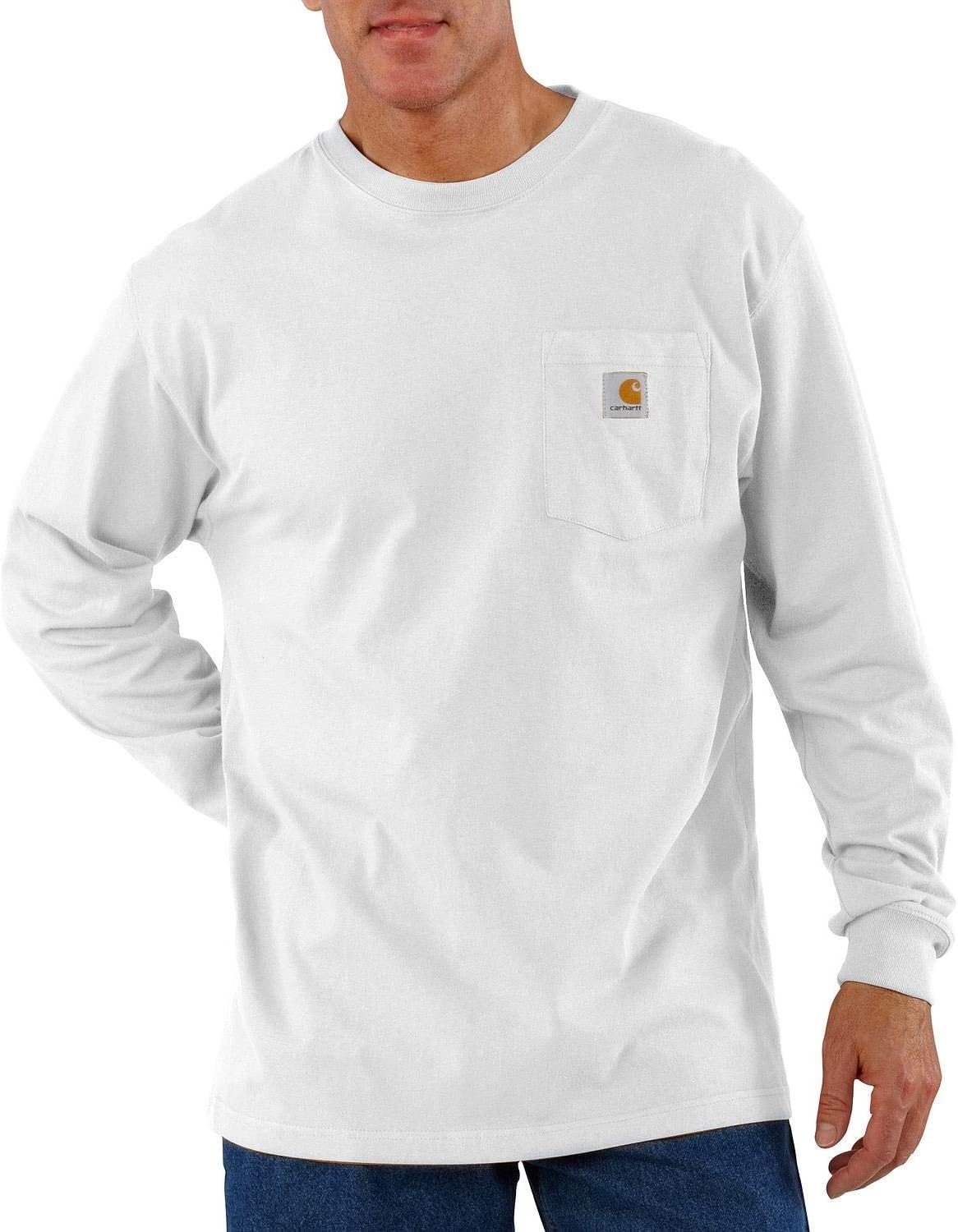 image:imageCarhartt Mens Dearborn Loose LS TShirtWhite