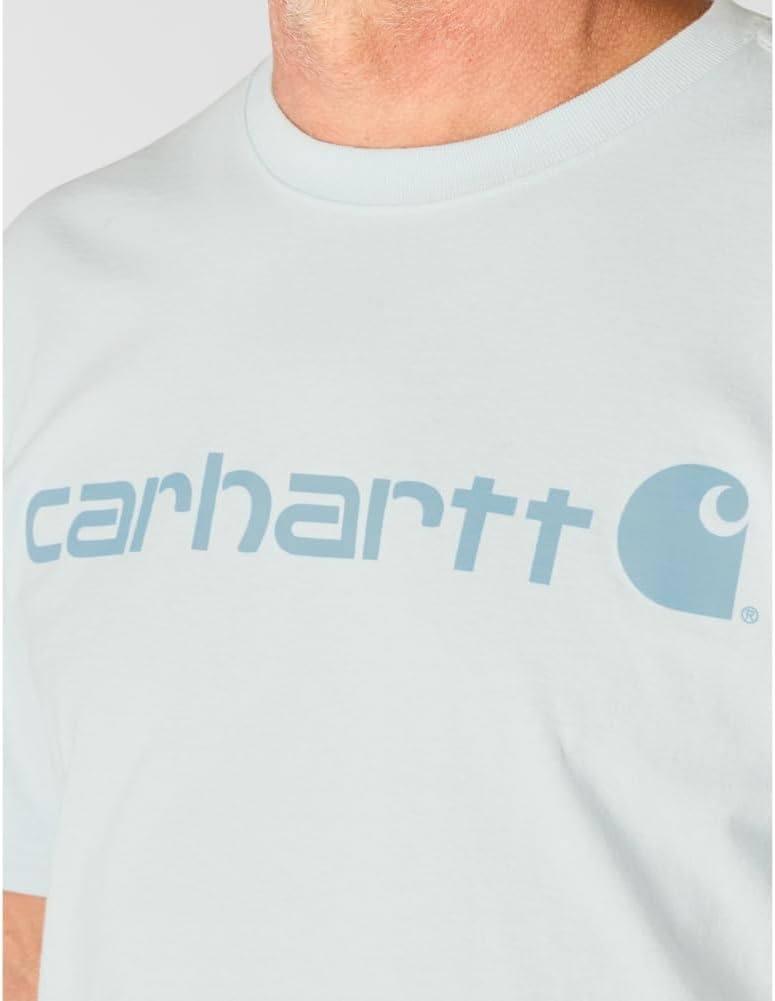 image:imageCarhartt Mens Dearborn Loose Logo TShirtEarly Fog
