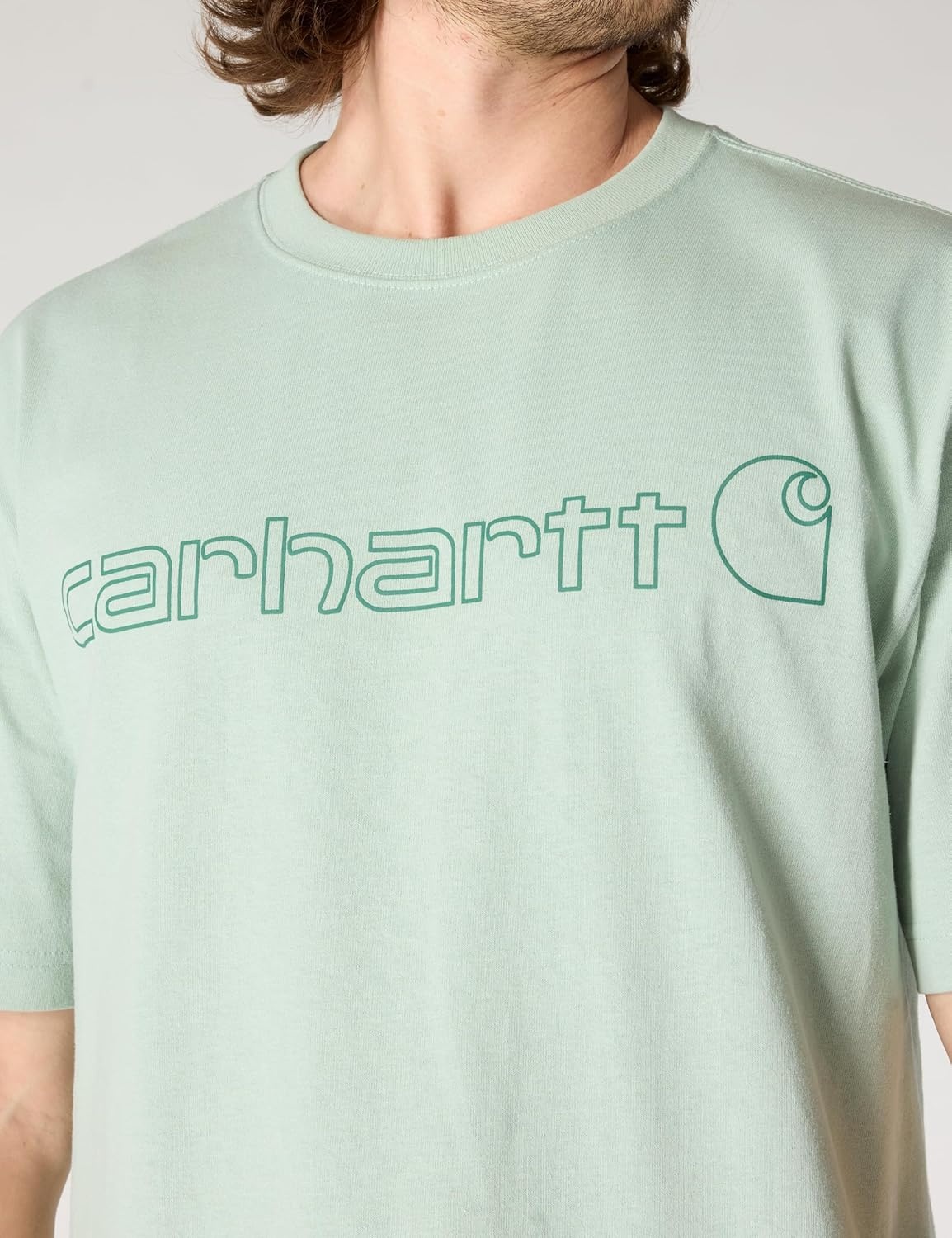 image:imageCarhartt Mens Dearborn Loose Logo TShirtSeabrook