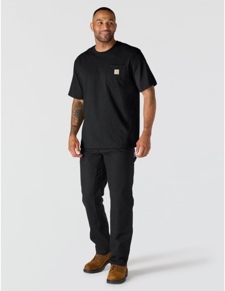 image:imageCarhartt Mens Dearborn Relaxed Pocket TShirtBlack