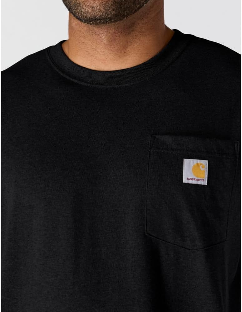 image:imageCarhartt Mens Dearborn Relaxed Pocket TShirtBlack
