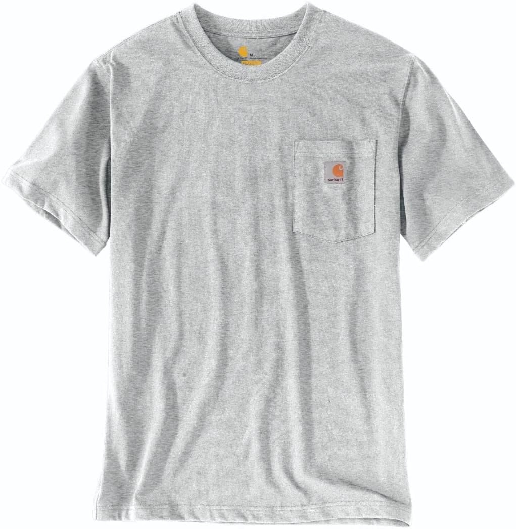 image:imageCarhartt Mens Dearborn Relaxed Pocket TShirtHeather Gray Closeout