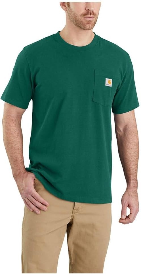 image:imageCarhartt Mens Dearborn Relaxed Pocket TShirtNorth Woods Heather