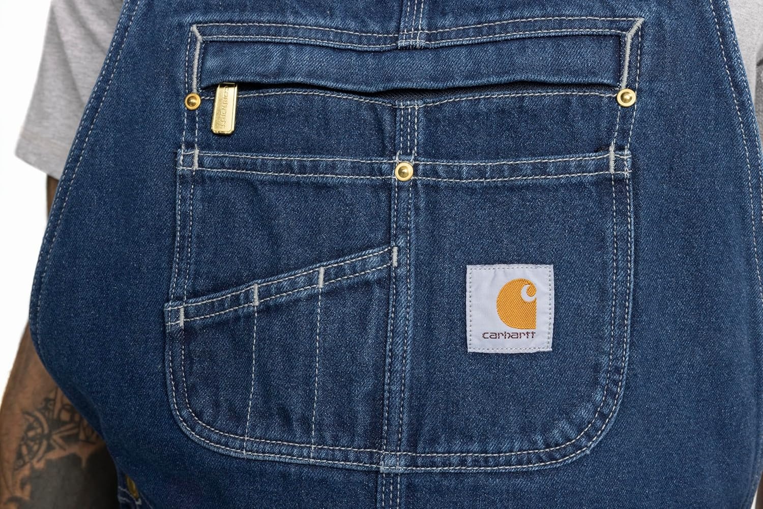 image:imageCarhartt Mens Denim Bib OverallDarkstone