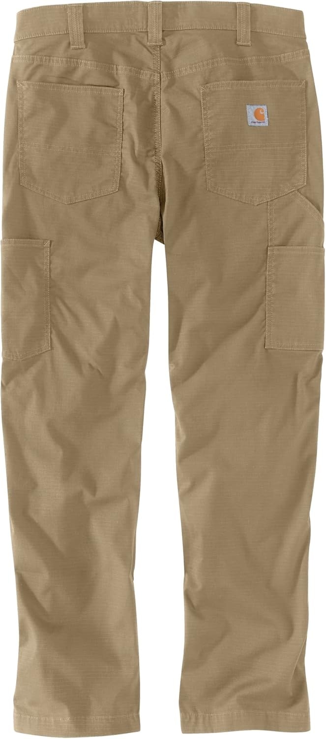 image:imageCarhartt Mens FR Relaxed Straight Force Ripstop DungareeDark Khaki
