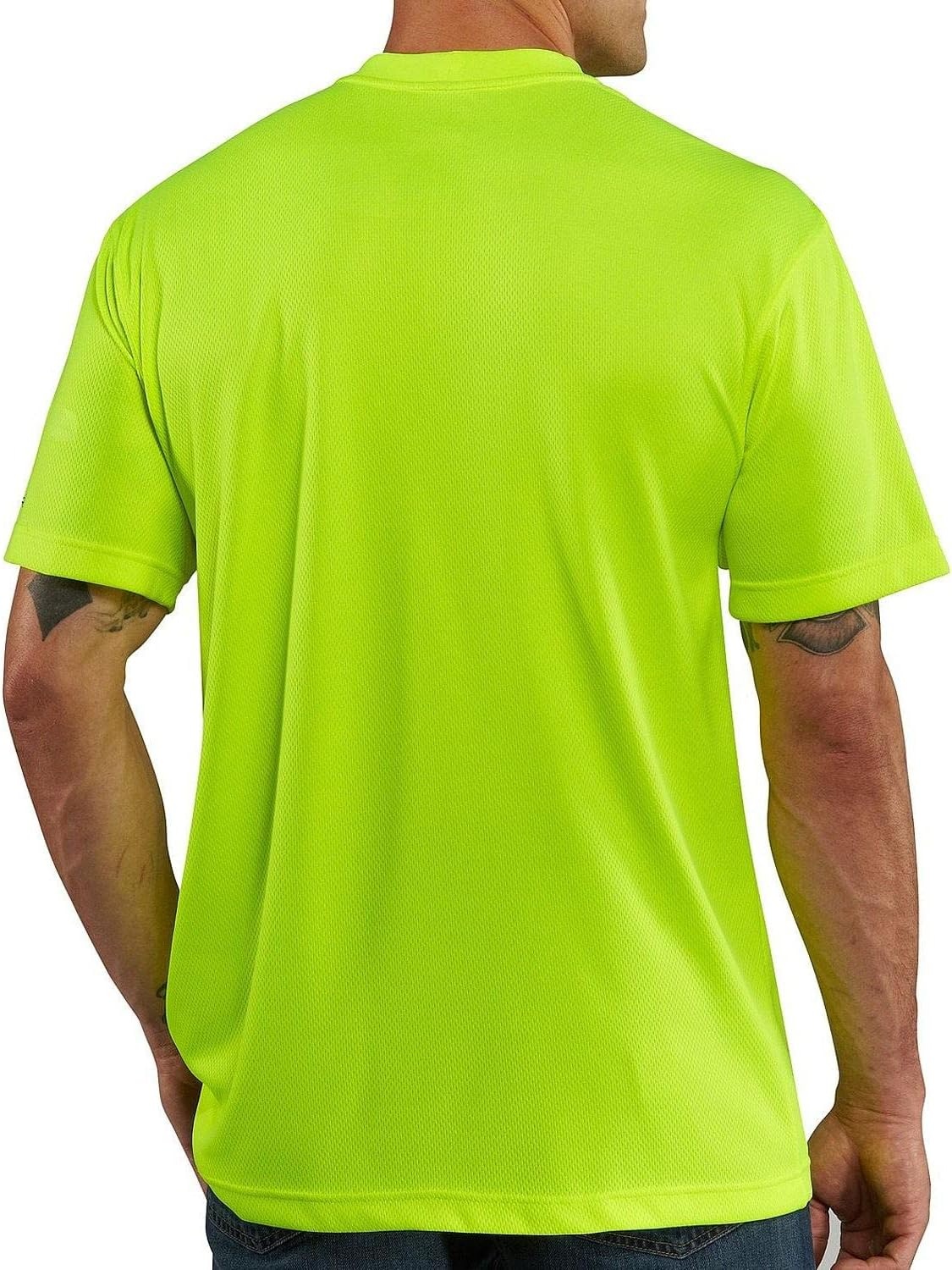 image:imageCarhartt Mens Force Relaxed Color Enhanced TShirtBrite Lime