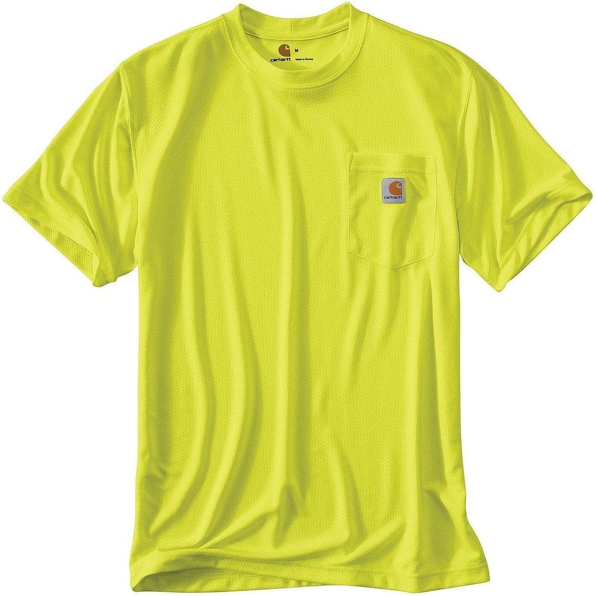 image:imageCarhartt Mens Force Relaxed Color Enhanced TShirtBrite Lime